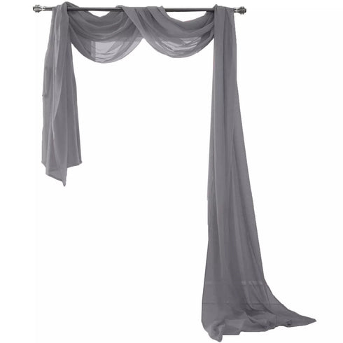 Adore the Decor™ Sheer Window Curtain Scarf  54 x 216 in.